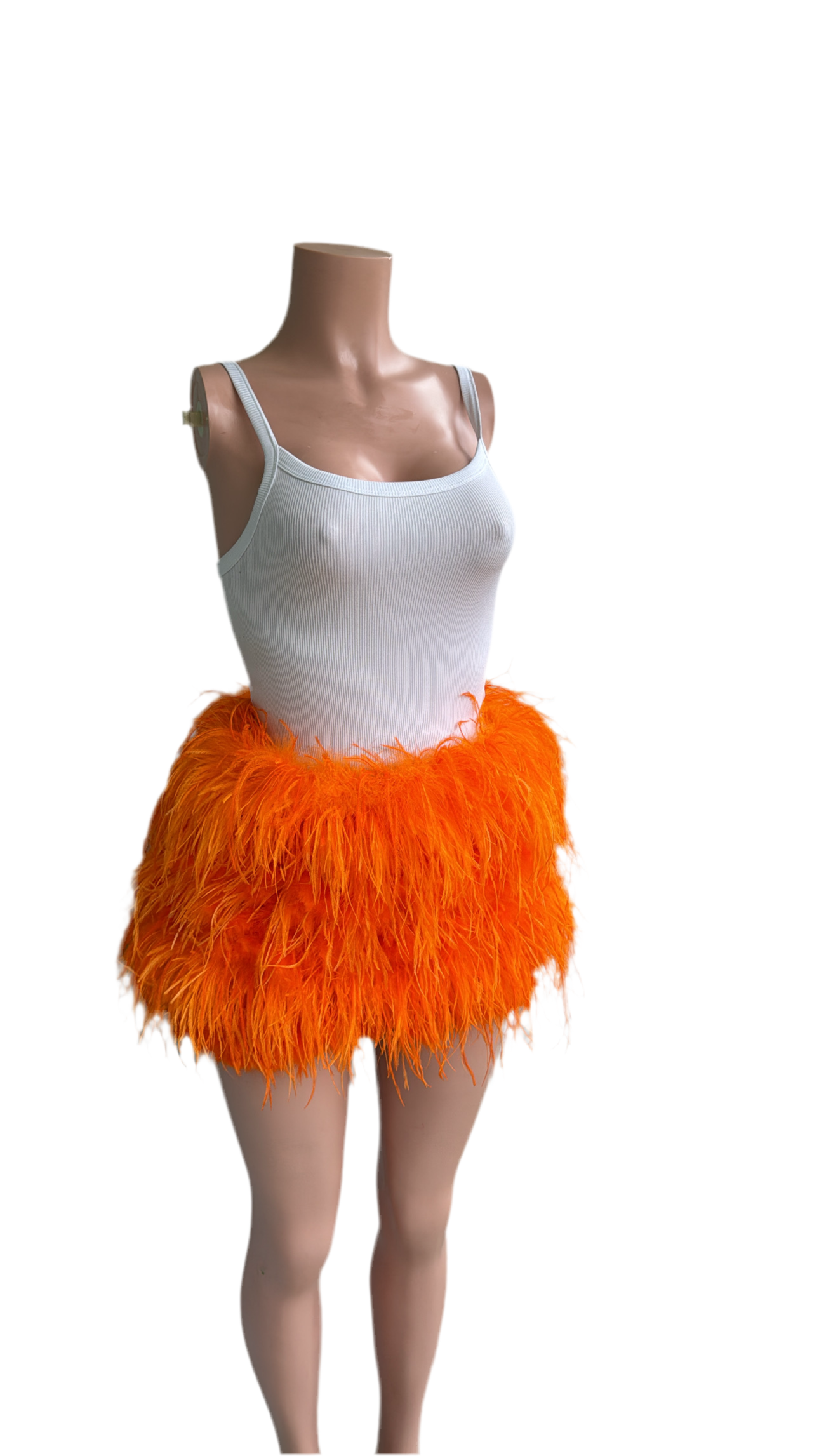 Ostrich Feather Skirt