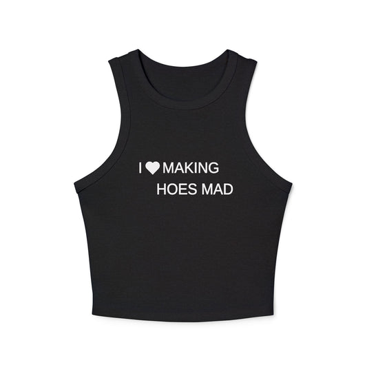 Edgy Statement Tank Top – I  Making Hoes Mad, Casual Wear, Summer Outfit, Gift for Friends, Festival Top, Trendy Clothing